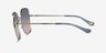 Coach HC7133 C7997 Shiny Light Gold MetalSunglass Frames from EyeBuyDirect, Side View