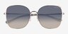 Coach HC7133 C7997 Shiny Light Gold MetalSunglass Frames from EyeBuyDirect, Closed View