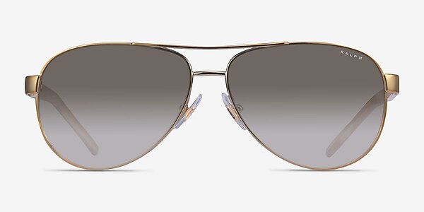 Ralph RA4004 Doré Métal Soleil de Lunette de vue