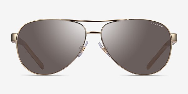 Ralph RA4004 Shiny Gold Métal Soleil de Lunette de vue