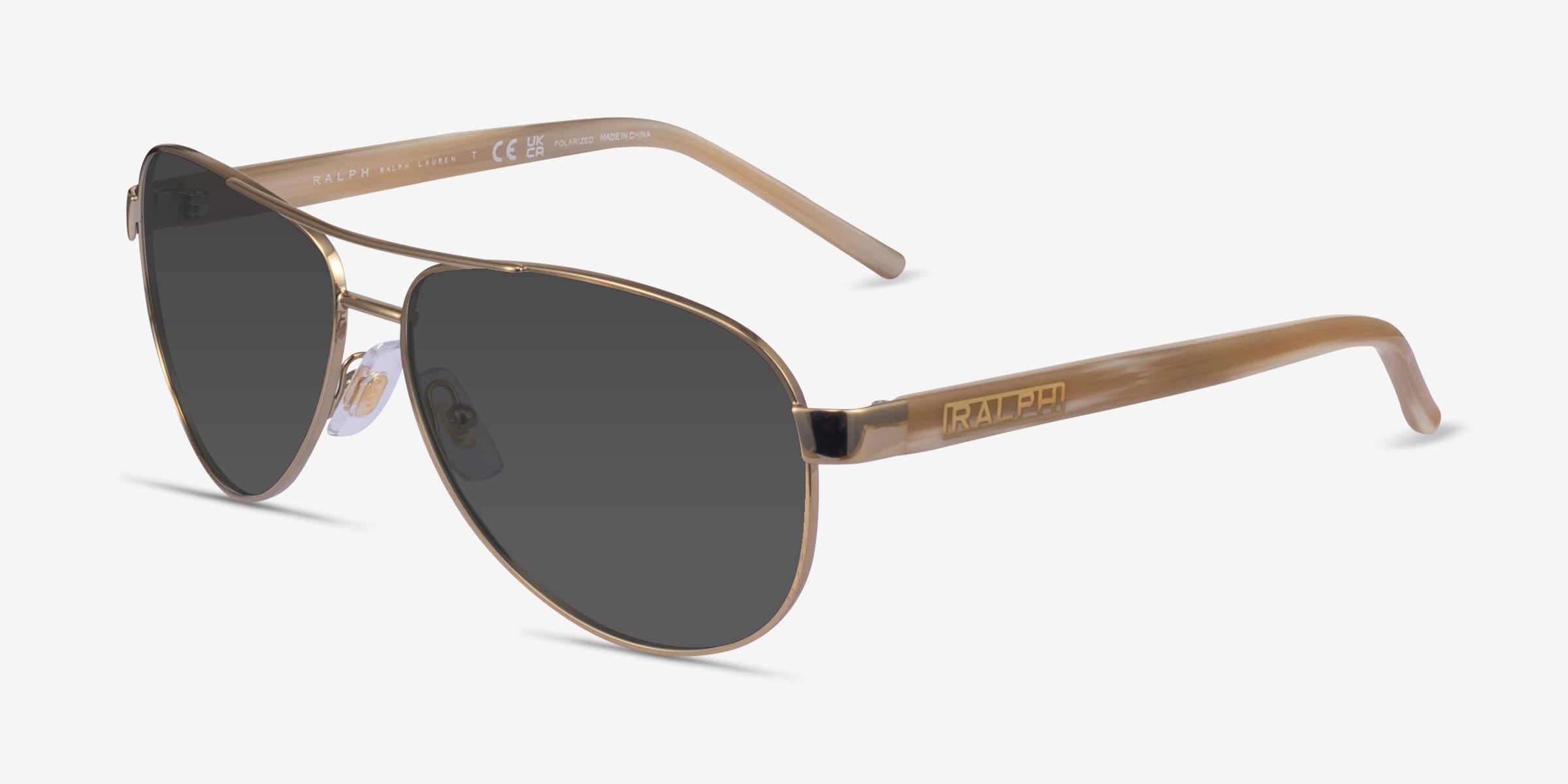 Ralph RA4004 - Aviator Shiny Gold Frame Prescription  display picture 2
