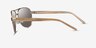 Ralph RA4004 Shiny Gold MetalSunglass Frames from EyeBuyDirect, Side View