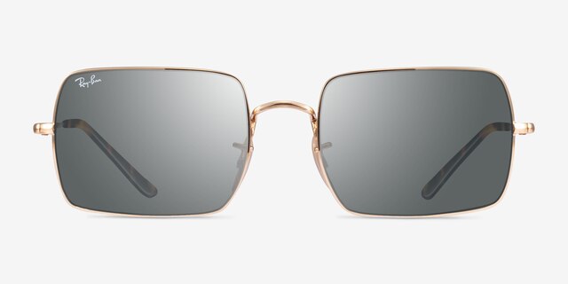 Ray-Ban RB1969 Shiny Gold MetalSunglass Frames from EyeBuyDirect, Front View