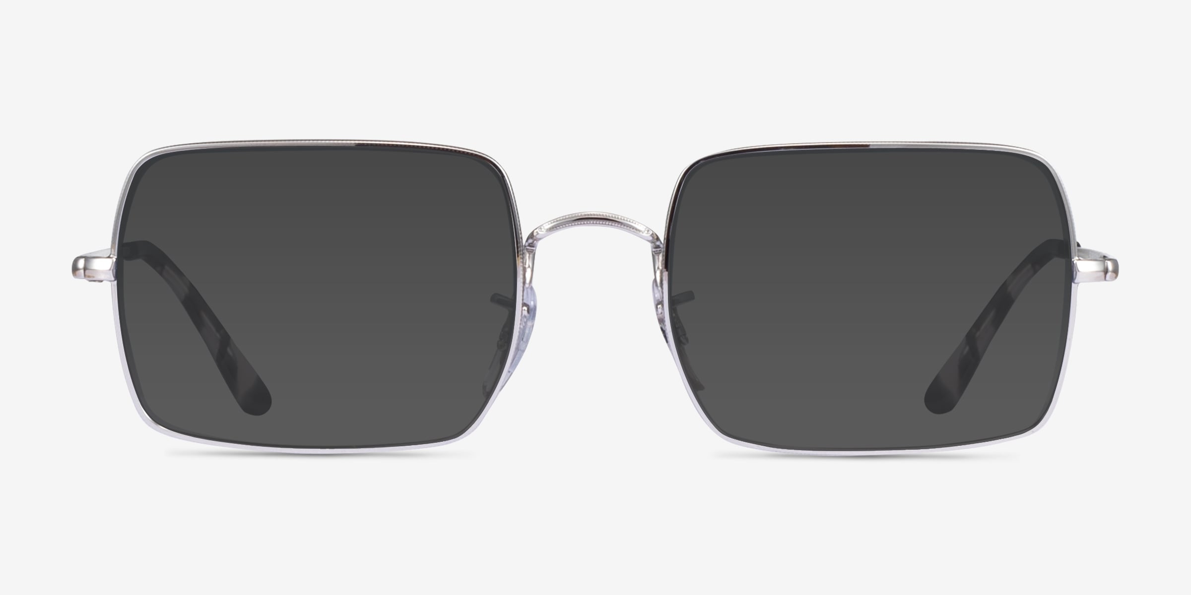 Ray-Ban RB1969 - Rectangle Shiny Gold Frame Prescription 