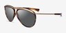 Ray-Ban RB2219 Gold Tortoise MetalSunglass Frames from EyeBuyDirect, Angle View