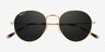 Ray-Ban RB3582 David Gold MetalSunglass Frames from EyeBuyDirect, Closed View