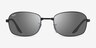 Ray-Ban RB3690 Shiny Black MetalSunglass Frames from EyeBuyDirect, Front View