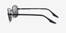 Ray-Ban RB3690 Shiny Black MetalSunglass Frames from EyeBuyDirect, Side View