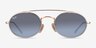 Ray-Ban RB3847N Gold MetalSunglass Frames from EyeBuyDirect, Front View