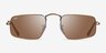 Ray-Ban RB3957 Julie Antique Gold MetalSunglass Frames from EyeBuyDirect, Front View