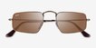 Ray-Ban RB3957 Julie Antique Gold MetalSunglass Frames from EyeBuyDirect, Closed View
