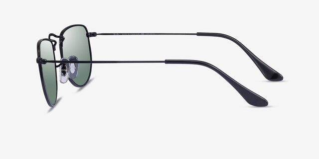 Ray-Ban RB3958 Elon Shiny Black MetalSunglass Frames from EyeBuyDirect, Side View