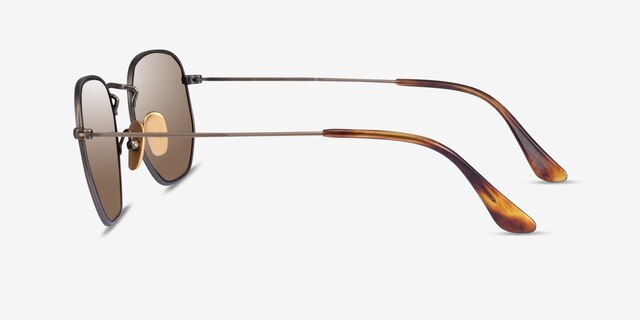 Ray-Ban RB8148 Gunmetal TitaniumSunglass Frames from EyeBuyDirect, Side View