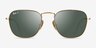 Ray-Ban RB8157 Frank Shiny Gold TitaniumSunglass Frames from EyeBuyDirect, Front View