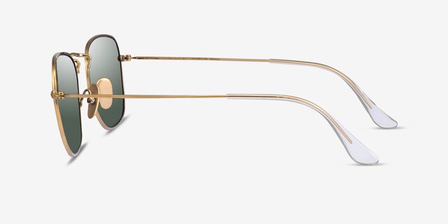 Ray-Ban RB8157 Frank Shiny Gold TitaniumSunglass Frames from EyeBuyDirect, Side View