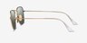 Ray-Ban RB8157 Frank Shiny Gold TitaniumSunglass Frames from EyeBuyDirect, Side View