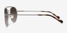 Vogue Eyewear VO4240S Silver Tortoise MetalSunglass Frames from EyeBuyDirect, Side View