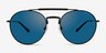 Vogue Eyewear VO4240S Matte Black MetalSunglass Frames from EyeBuyDirect, Front View