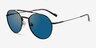 Vogue Eyewear VO4240S Matte Black MetalSunglass Frames from EyeBuyDirect, Angle View