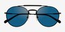 Vogue Eyewear VO4240S Matte Black MetalSunglass Frames from EyeBuyDirect, Closed View
