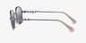Vogue Eyewear VO4254S Matte Silver MetalSunglass Frames from EyeBuyDirect, Side View