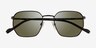 Vogue Eyewear VO4257S Matte Black MetalSunglass Frames from EyeBuyDirect, Closed View