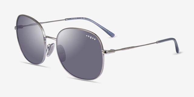 Vogue Eyewear VO4272S Silver MetalSunglass Frames from EyeBuyDirect, Angle View