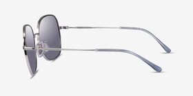 Vogue Eyewear VO4272S Argenté Métal Soleil de Lunette de vue d'EyeBuyDirect, Vue de Côté