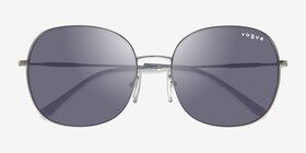 Vogue Eyewear VO4272S Argenté Métal Soleil de Lunette de vue d'EyeBuyDirect, Vue Rapprochée