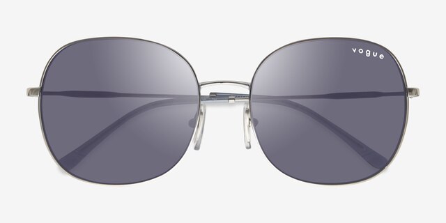 Vogue Eyewear VO4272S Silver MetalSunglass Frames from EyeBuyDirect, Closed View