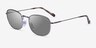 Vogue Eyewear VO4276S Matte Silver MetalSunglass Frames from EyeBuyDirect, Angle View