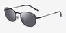 Vogue Eyewear VO4276S Shiny Black MetalSunglass Frames from EyeBuyDirect, Angle View