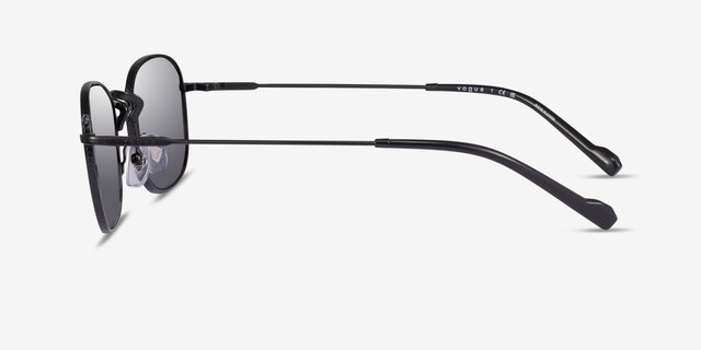 Vogue Eyewear VO4276S Shiny Black MetalSunglass Frames from EyeBuyDirect, Side View