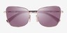 Vogue Eyewear VO4277SB Shiny Gold MetalSunglass Frames from EyeBuyDirect, Closed View