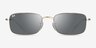 Ray-Ban RB3746 Gold MetalSunglass Frames from EyeBuyDirect, Front View