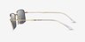 Ray-Ban RB3746 Gold MetalSunglass Frames from EyeBuyDirect, Side View