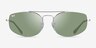 Ray-Ban RB3845 Explorer 5 Silver MetalSunglass Frames from EyeBuyDirect, Front View
