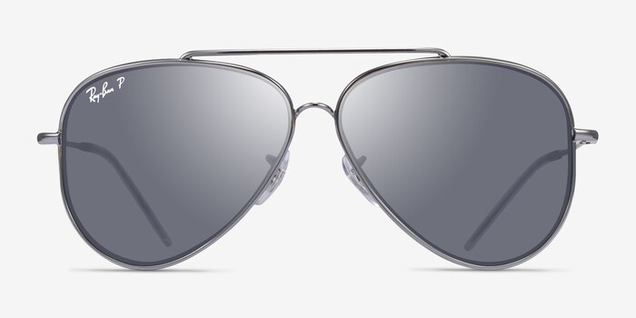 Ray-Ban RBR0101S Reverse Gunmetal Métal Soleil de Lunette de vue d'EyeBuyDirect