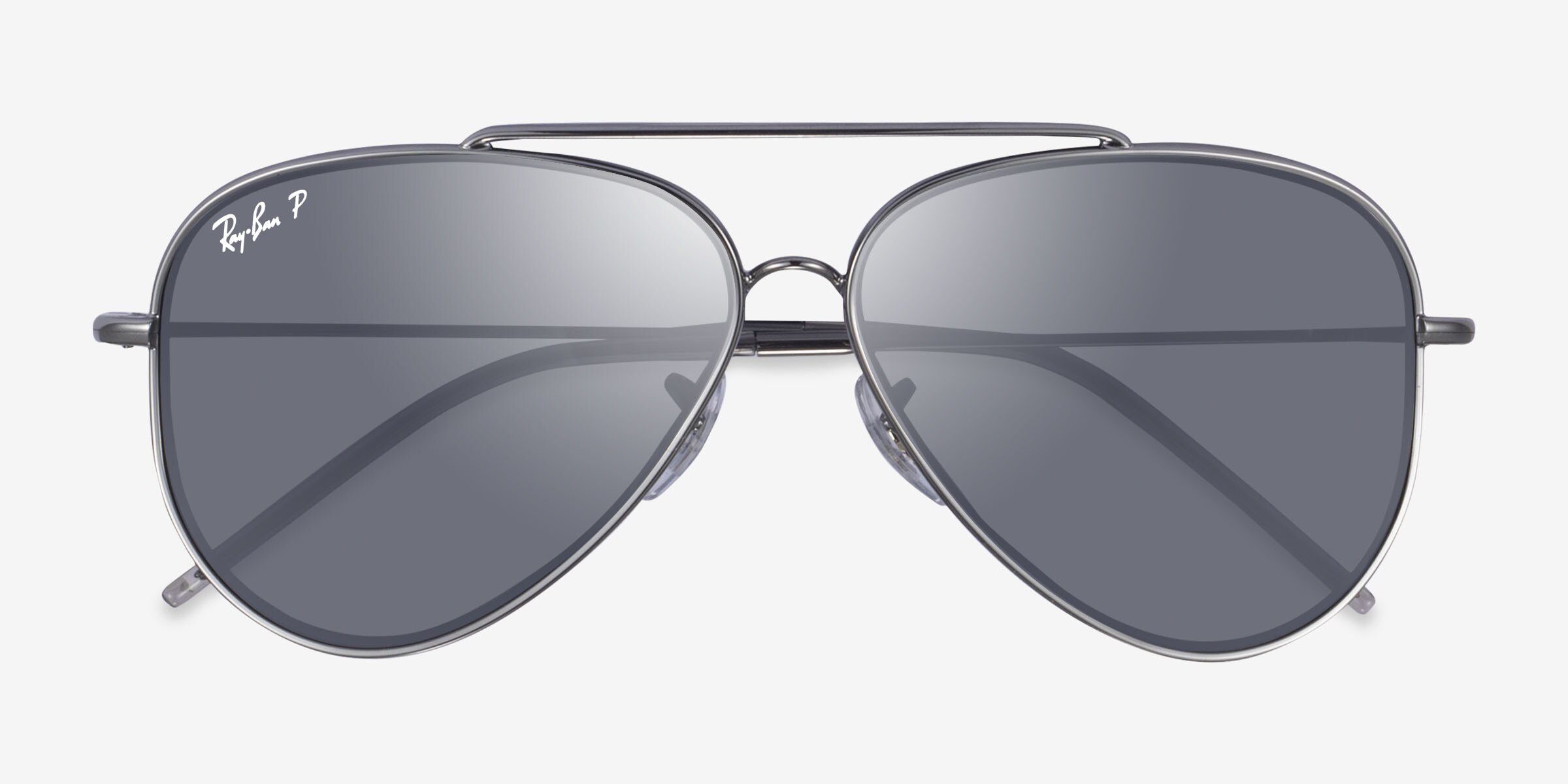 Ray-Ban Women\'s Aviator Sunglasses - Black Frame with Gradient Black/Grey Lenses Ray-Ban® 4430 | Eyeglass World main image 4