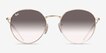 Ray-Ban Round Reverse Light Gold MetalSunglass Frames from EyeBuyDirect, Front View