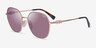 Vogue Eyewear VO4318SB Or rose MétalSoleil de Lunette de vue d'EyeBuyDirect, Vue d'Angle