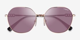 Vogue Eyewear VO4318SB Or rose Métal Soleil de Lunette de vue d'EyeBuyDirect, Vue Rapprochée