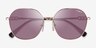 Vogue Eyewear VO4318SB Or rose MétalSoleil de Lunette de vue d'EyeBuyDirect, Vue Rapprochée