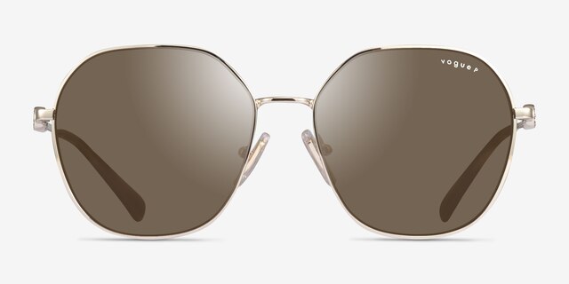 Vogue Eyewear VO4318SB Gold MetalSunglass Frames from EyeBuyDirect, Front View