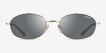 Vogue Eyewear VO4323S Gold MetalSunglass Frames from EyeBuyDirect, Front View