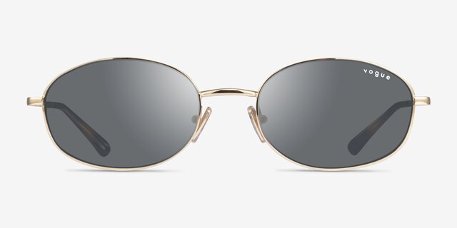 Vogue Eyewear VO4323S Gold MetalSunglass Frames from EyeBuyDirect, Front View