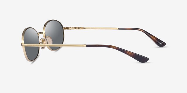 Vogue Eyewear VO4323S Gold MetalSunglass Frames from EyeBuyDirect, Side View