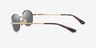 Vogue Eyewear VO4323S Gold MetalSunglass Frames from EyeBuyDirect, Side View