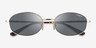 Vogue Eyewear VO4323S Gold MetalSunglass Frames from EyeBuyDirect, Closed View