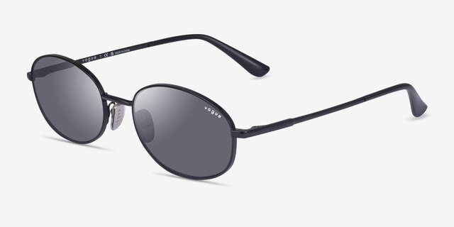 Vogue Eyewear VO4323S Black MetalSunglass Frames from EyeBuyDirect, Angle View